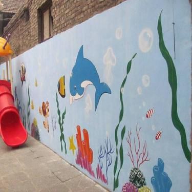 3D渲染圖中的墻體彩繪 藝術(shù)與技術(shù)的完美融合