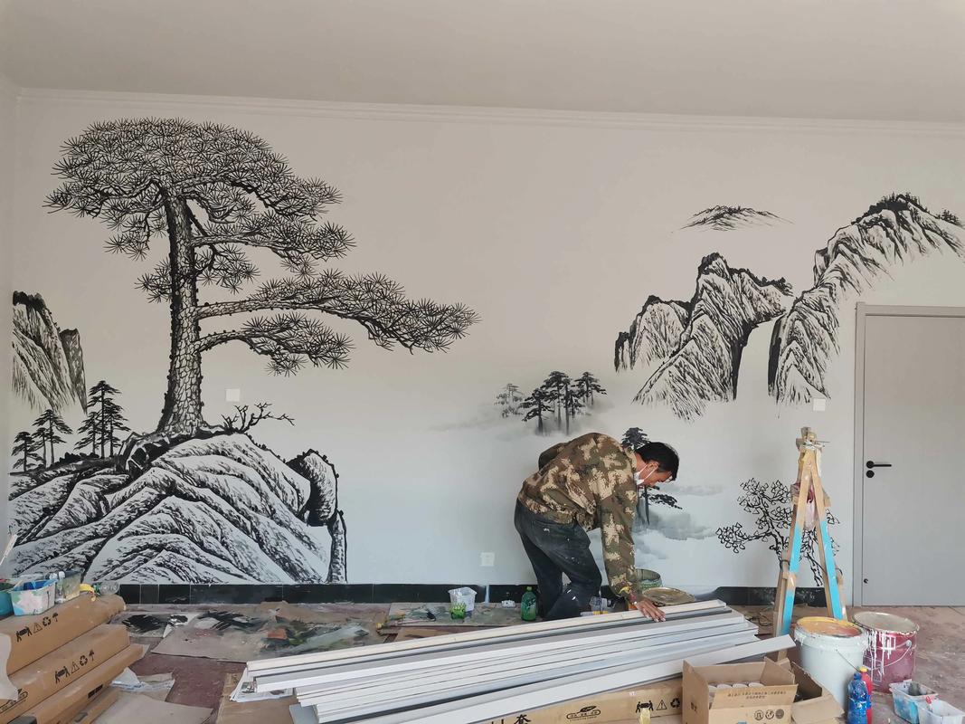 濟(jì)南浮雕壁畫定制 詳解墻體彩繪，開啟藝術(shù)空間新篇章